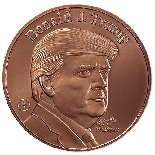 Trump Copper Round 1oz Pure Copper Coin