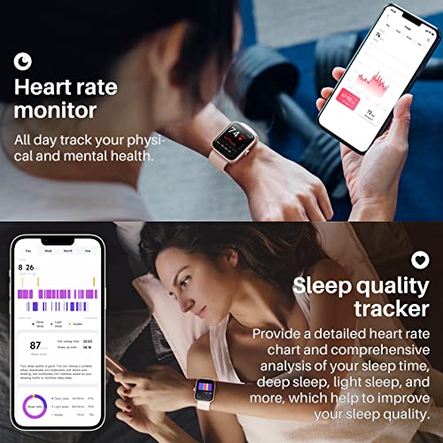 TOZO S2 Smartwatch: Fitness Tracker with Alexa