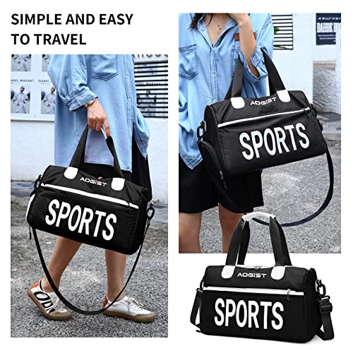 Waterproof Sports Gym Bag for Women and Men Amazon Aogist Luggage Sports Duffels