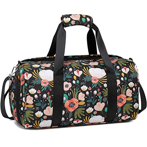 Women's Gym Duffel with Shoe Compartment Amazon Luggage Octsky Travel Duffels