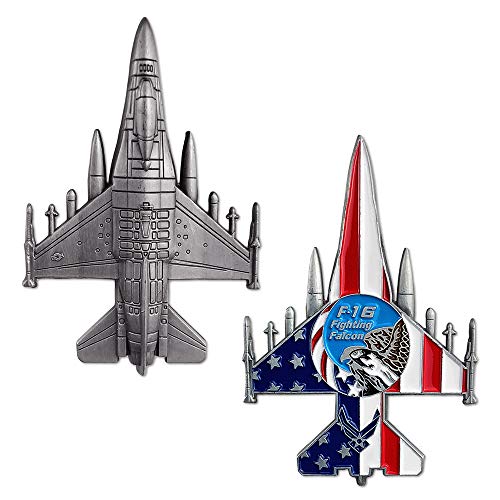 US Air Force F-16 Challenge Coin Amazon E-Coin Individual Coins Toy