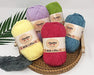 TANLITA 4-Pack Milk Cotton Crochet Yarn Amazon Home TANLITA Yarn