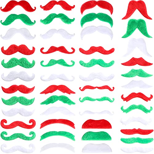 WILLBOND Santa Style Fake Mustaches for Parties Amazon Facial Hair Toy WILLBOND
