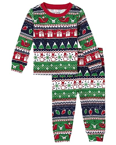 The Children's Place Christmas Pajamas, 2T Amazon Apparel Pajama Sets The Children's Place