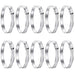 Steelsoft Non-Stripping 2-3/4 inch Hose Clamp Size#44, Wide Heavy Duty, 2-3/8 to 3-1/8" Adjustable Worm Gear Hose Clamps Stainless Steel Radiator Metal Hose Clamps 3 inch, 10 Pack | Physical | Amazon, Clamps & Sleeving, Steelsoft, Tools | Steelsoft