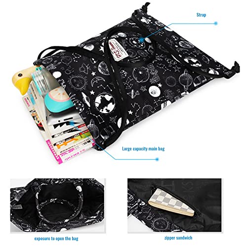 Van Caro Water Resistant Drawstring Backpack Amazon Drawstring Bags Lobagve Luggage
