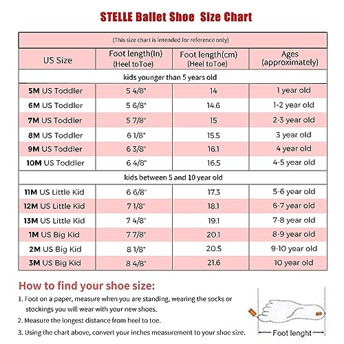 Stelle Ballet Shoes for Girls - Ballet Pink Amazon Dance Shoes Stelle