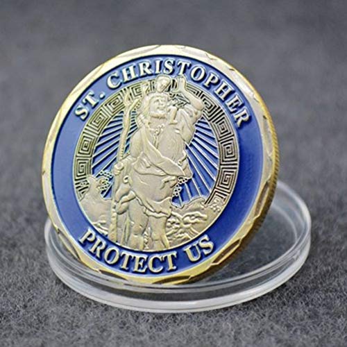 St Christopher Challenge Coin - Prayer Commemorative