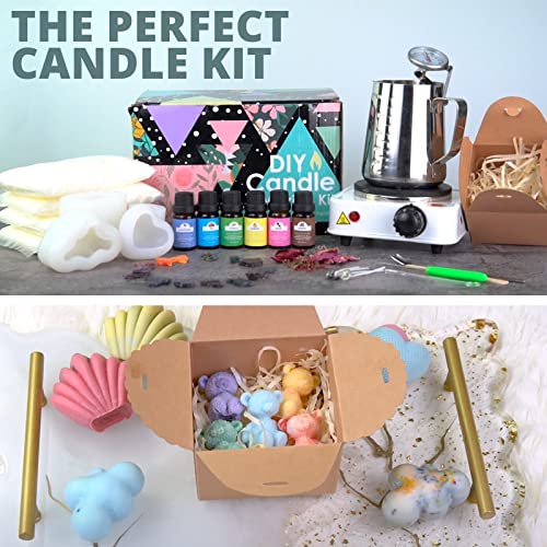 Zoncolor Soy Wax Making Kit - DIY Craft Amazon Home Kits Zoncolor