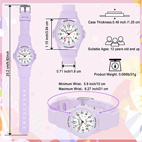 SOCICO Teen Waterproof Analog Watch, Easy Read Amazon SOCICO Watch Wrist Watches