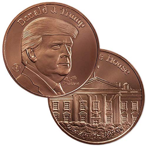 Trump Copper Round 1oz Pure Copper Coin