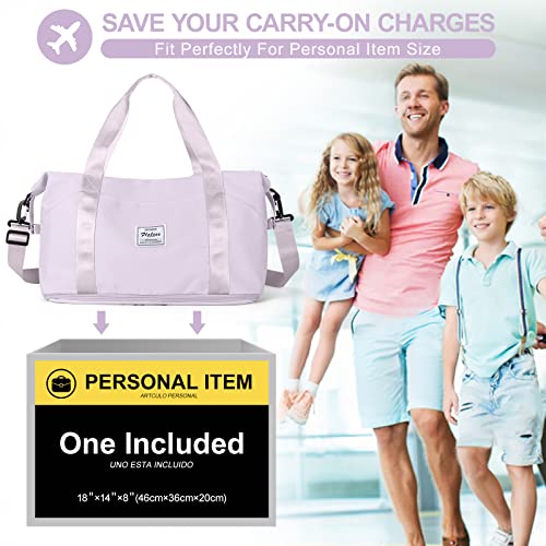 Travel Chic Waterproof Weekender Duffel Bag for Women Amazon Luggage Travel Duffels WONHOX