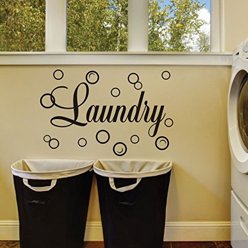 Vinyl Laundry Room Wall Decals Stickers Amazon Home MoharWall Wall Stickers & Murals