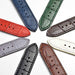 WOCCI 22mm Italian Leather Watch Band White Amazon Watch Watch Bands WOCCI