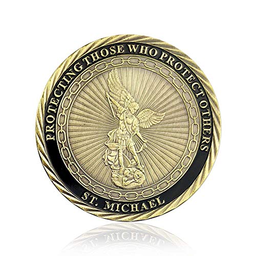 U.S. FBI St. Michael Challenge Coin Amazon Individual Coins Toy WOERDA