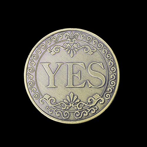 Yes No Decision Maker Coin - Bronzed