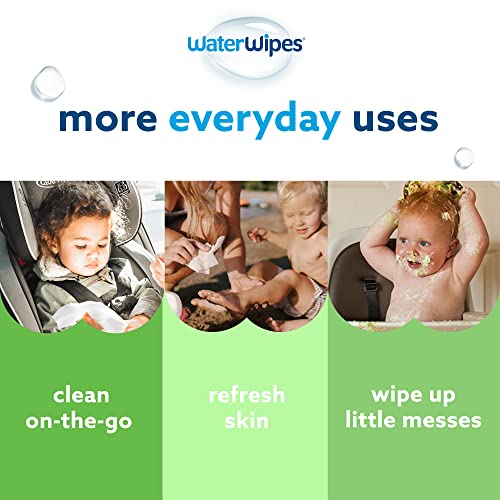 WaterWipes Plastic-Free Textured Baby Wipes, 240 Count Amazon Drugstore WaterWipes Wipes & Refills