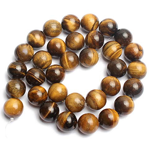 Yellow Tiger Eye Stone Beads for Jewelry Amazon Beads & Bead Assortments Office Product Xilitata