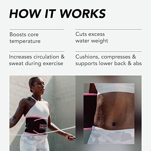Sweet Sweat Waist Trimmer for Better Workouts Amazon Sports Sports Research Waist Trimmers