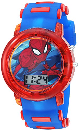 Spider-Man Kids Digital Watch | Red/Blue | SPD4464 Accutime Amazon Watch Wrist Watches