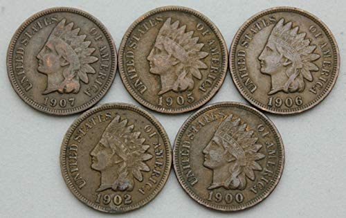 Vintage Indian Head Cents Collection Starter Kit Amazon Coins Collectibles Individual Coins