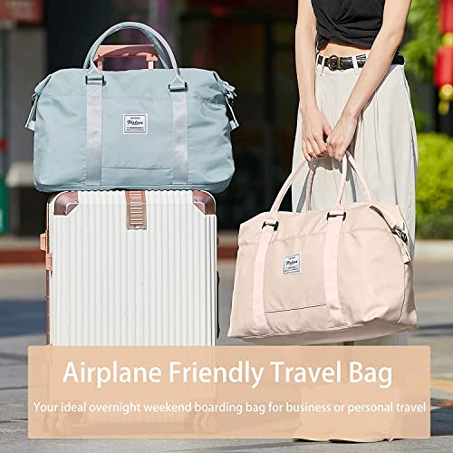 Women's Weekender Cute Off White Gym Duffel Bag Amazon BJLFS Luggage Travel Duffels