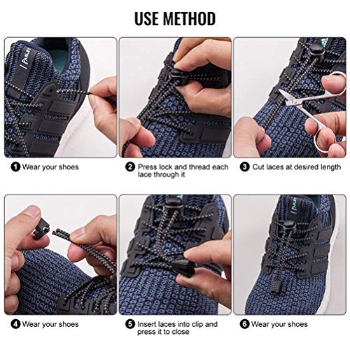 UGY No Tie Elastic Shoe Laces for All Amazon shoe laces Shoelaces Shoes UGY
