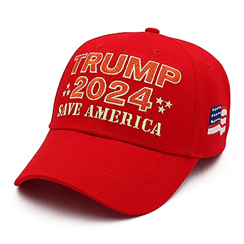 Trump 2024 Embroidered USA Flag Baseball Cap Amazon Apparel Baseball Caps DKXZWL
