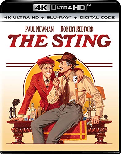 The Sting 4K Ultra HD Blu-ray Digital Amazon DVD Movies Universal Pictures Home Entertainment