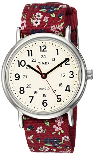 Timex Women's Violet Floral Reversible Watch Amazon Timex Watch Wrist Watches