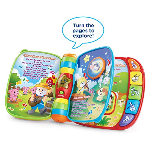 VTech Musical Rhymes Book for Kids Amazon Electronic Learning Toys Toy VTech