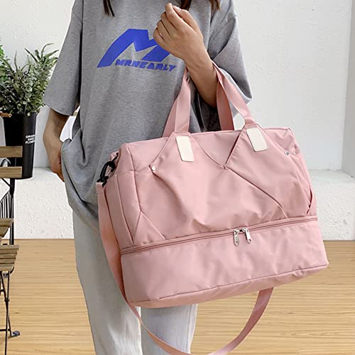 Tracebbg Women's Travel Duffle Bag With Shoe Compartment Amazon Luggage Tracebbg Travel Duffels
