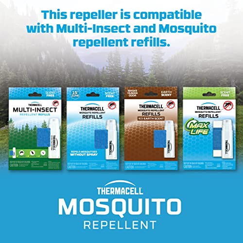 Thermacell MR300: Portable Mosquito Repellent, 12-Hour Refills Amazon Outdoors Thermacell Ultrasonic Repellers