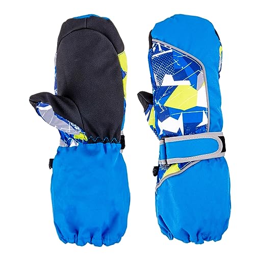 TRIWONDER Kids Waterproof Winter Ski Gloves