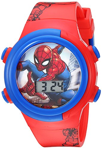 Accutime Kids Marvel Spider-Man Digital Quartz Plastic Watch for Boys & Girls with LCD Display, Blue/Red (Model: SPD4480) | Physical | Accutime, Amazon, Watch, Wrist Watches | Accutime