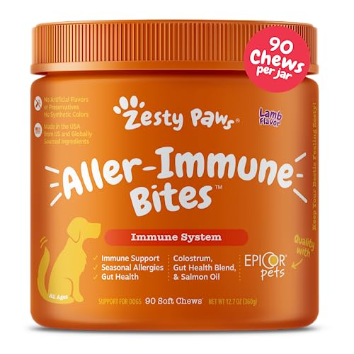 Zesty Paws Lamb Allergy Relief Soft Chews