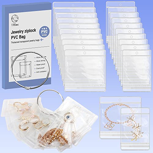 Small Anti Tarnish Jewelry Storage Bags, 20-Pack 17Dec Amazon Home Jewelry Rolls