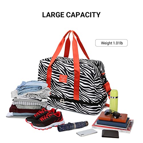 TOOSEA Large Capacity Weekender Duffle Bag