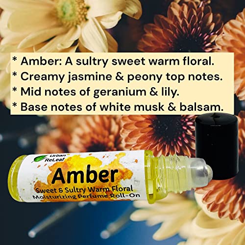 Urban ReLeaf Amber Perfume Oil Roll-On Amazon Beauty Oils Urban ReLeaf