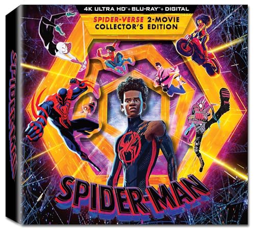 Spider-verse Collector's Edition - UHD/Blu-ray + Digital Amazon DVD Movies SONY PICTURES
