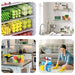YH-MONICAQUE Clear Plastic Storage Bins Amazon Kitchen Storage & Organization Accessories Office Product YH-MONICAQUE