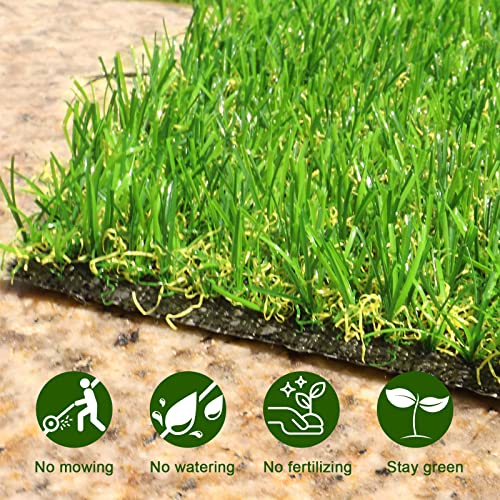Weidear Artificial Turf Grass Rug for Pets