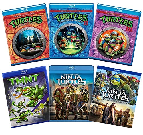 Teenage Mutant Ninja Turtles 6-Movie Collection Blu-ray Amazon DVD Movies