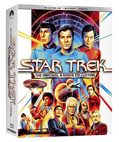 STAR TREK: THE ORIGINAL 4-MOVIE COLLECTION [Blu-ray] | Physical | Amazon, DVD, Movies | 100 Deals
