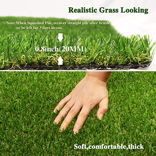 Weidear Synthetic Turf Grass 11 ft x 28 ft