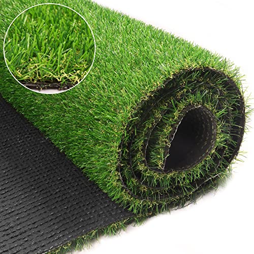 Weidear Artificial Turf Grass 11 ft x 17 ft, Realistic Fake Grass Rug with Drainage Holes, 20MM Indoor Outdoor Lawn Grass Landscape for Backyard Patio, Synthetic Grass Mat for Dogs Pets, Customized | Physical | Amazon, Artificial Grass, Furniture, Weidear | Weidear