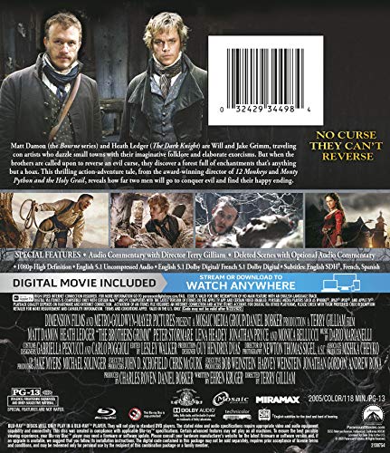 The Brothers Grimm (Blu-ray + Digital)