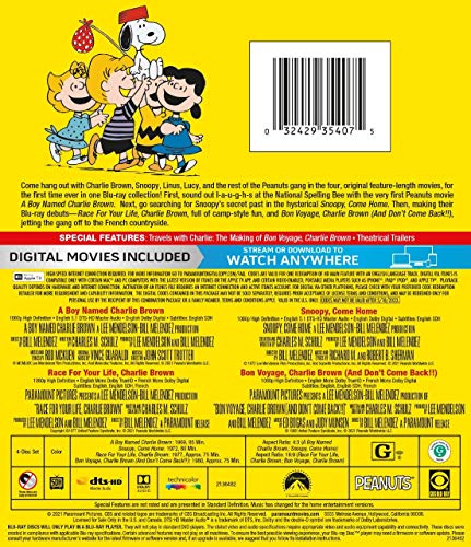 The Snoopy 4-Movie Collection (Blu-ray + Digital)