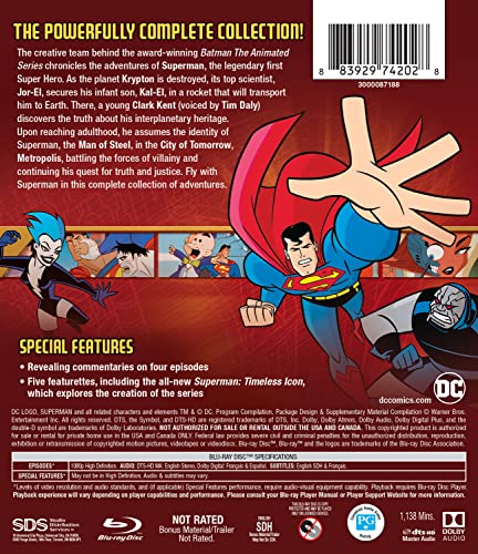 Superman: The Complete Animated Series (Blu-ray)