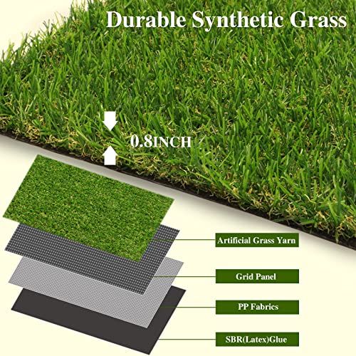 Weidear 11ft x 33ft Artificial Grass Mat Amazon Lawn & Patio Outdoor Rugs Weidear